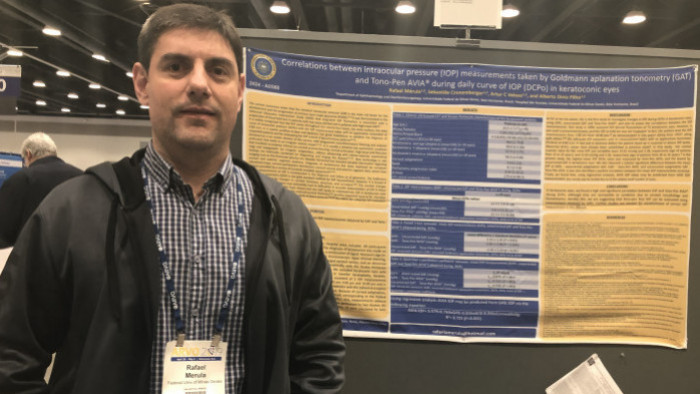 Dr. Rafael Mérula apresenta trabalho no maior Congresso de pesquisa em Oftalmologia do Mundo